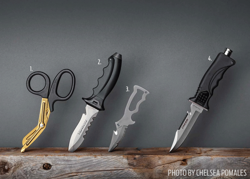 How To Choose The Perfect Dive Knife Underseas Scuba Center Blog